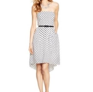 White House Black Market strapless dress